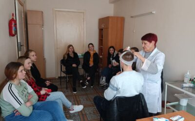Майстер-клас з накладання бинтових пов’язок