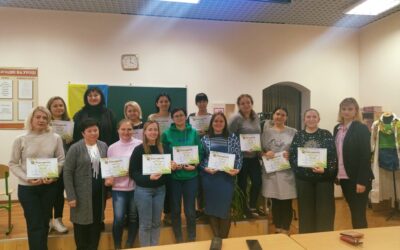 Останнє заняття курсу “Швейна справа” для ВПО було наповнене емоціями та хвилюванням