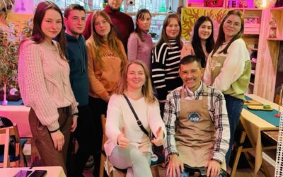 7 грудня здобувачі освіти групи ХТ-27-22 в під керівництвом викладача Наталії Рибак відвідали вегетаріанське кафе «Green cafe”